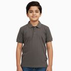 Boys' Half Sleeves T-Shirt, ओलिव, small image number null