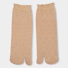 Women's Muted Beige Textured Socks, गहरा पीला, small image number null