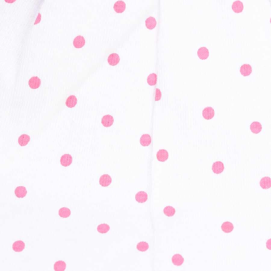 Infants Cotton Shorts Set, Pink, large image number null