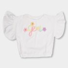 Girls' T-Shirt , सफ़ेद, small image number null
