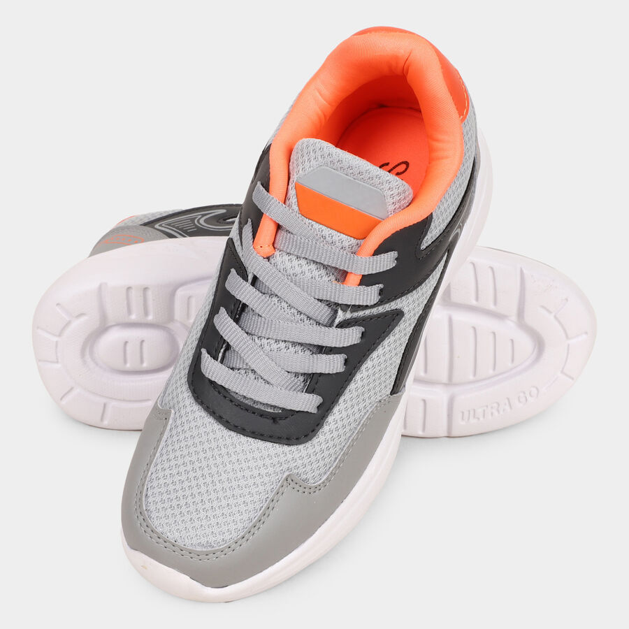 Kids' Sports Shoes, Grey, large image number null