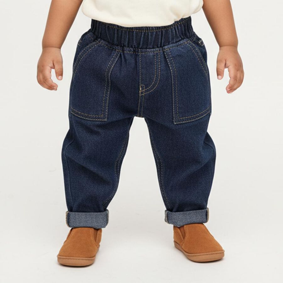 Infants' Jeans, गहरा नीला, large image number null