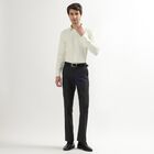Men's Slim Fit Formal Trousers, चारकोल, small image number null