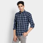 Men's 100% Cotton Casual Shirt, हल्का ग्रे, small image number null