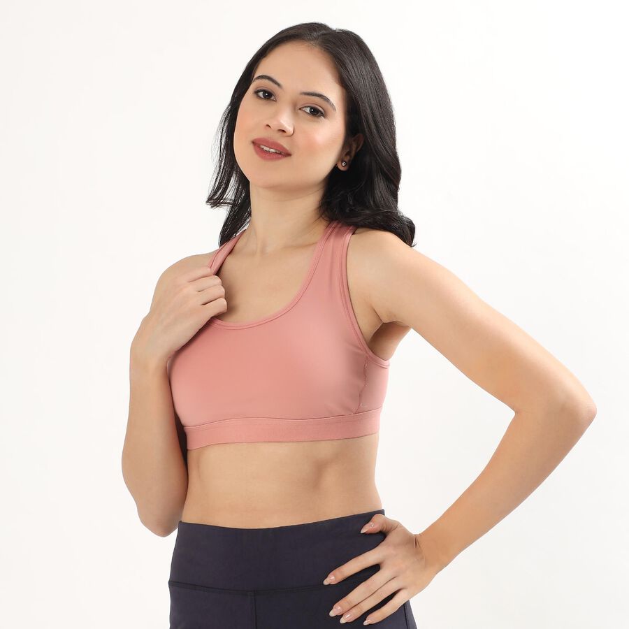 Ladies' Sports Bra, Pink, large image number null