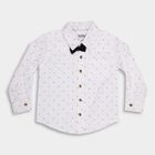 Boy's 100% Cotton Casual Shirt, White, small image number null