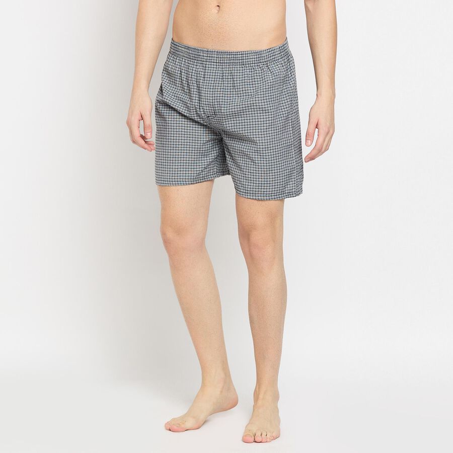 Men's Boxers , Navy Blue, large