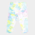Girls Printed Capri, Off White, small image number null