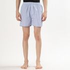Men's Light Sky Blue Regular Fit Checked Boxers, हल्का नीला, small image number null
