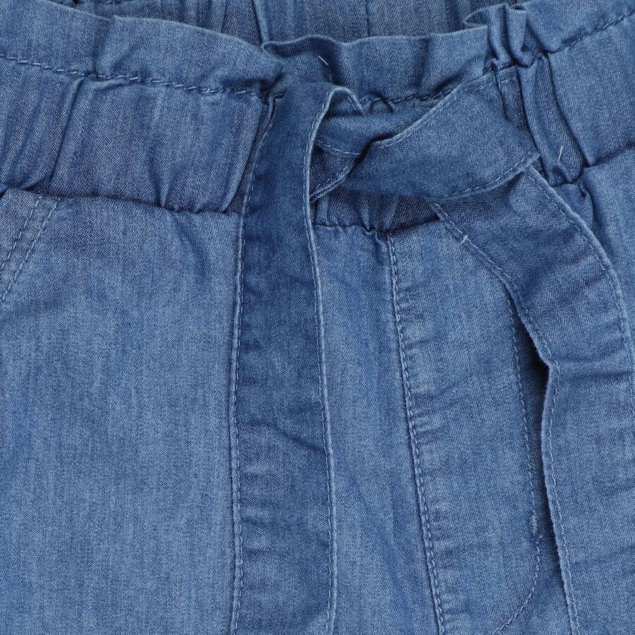 Girls' Jeans , Mid Blue, large image number null