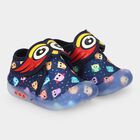 Girls' Blue Slip-On Casual Shoes, Blue, small