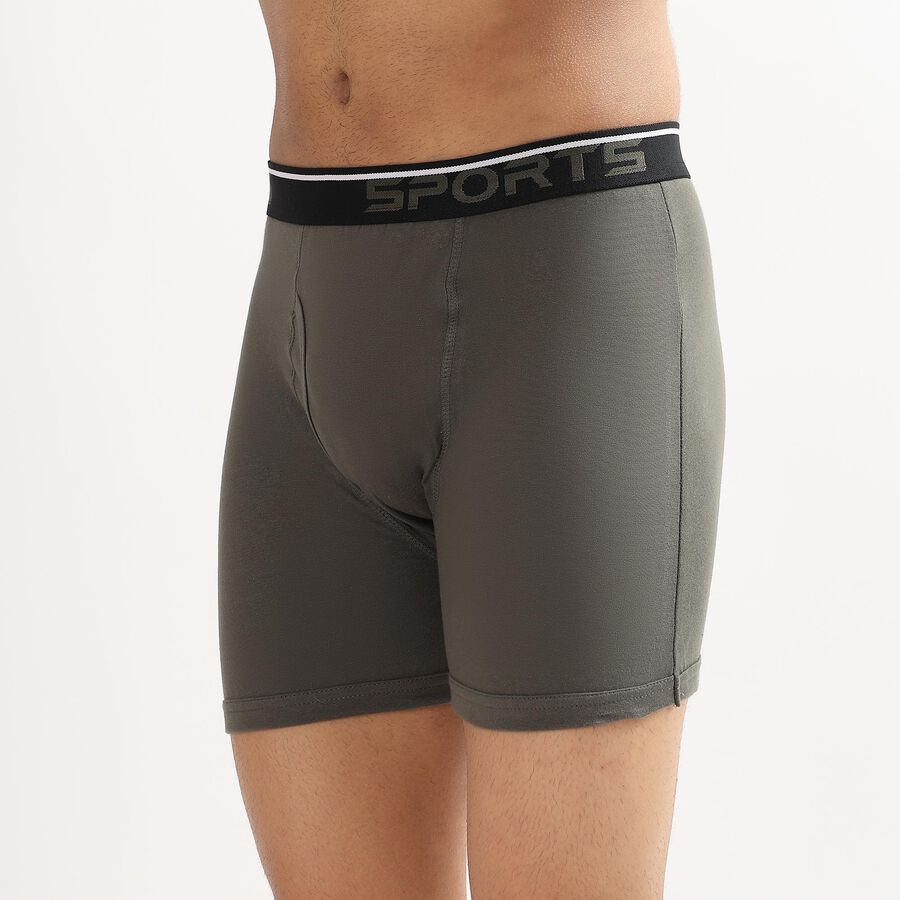 Men's 100% Cotton Trunks , ओलिव, large image number null