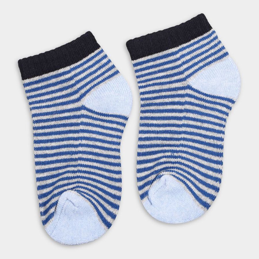 Boy's Socks (Pack of 2), Light Blue, large