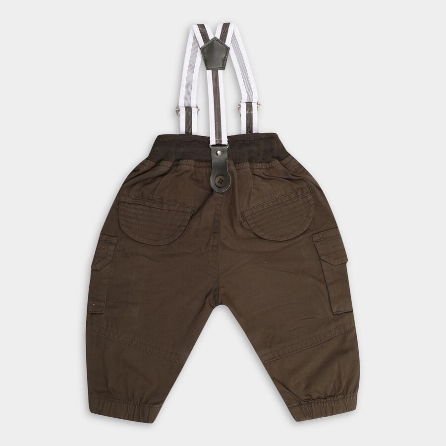 Infants' 100% Cotton Cotton Trousers , Olive, large image number null
