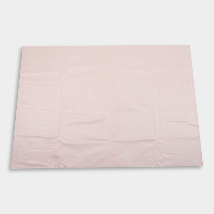 Infants Bed Sheet , Peach, large