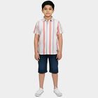 Boys' Casual Shirt, सफ़ेद, small