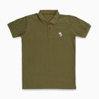 Boys' Half Sleeves T-Shirt, Olive, small image number null