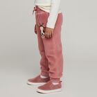 Girls Dusty Rose Cartoon Embroidered Fleece Pyjama, हल्का गुलाबी, small image number null