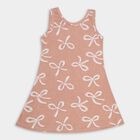 Girls' Frock, हल्का गुलाबी, small image number null