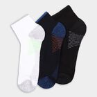 Men's Socks (Pack of 3), नेवी ब्लू, small