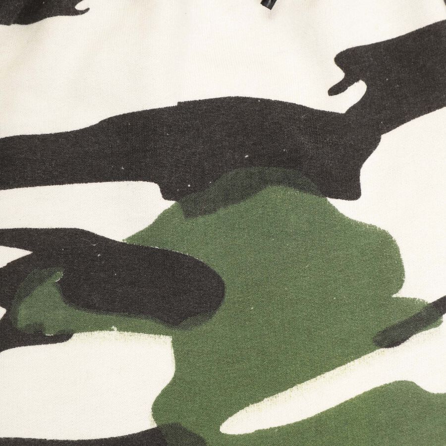 Boys All Over Print Bermuda, Olive, large image number null