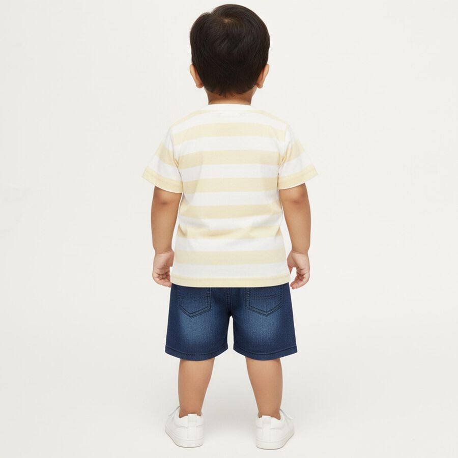 Infants' 100% Cotton Baba Suit, गहरा पीला, large