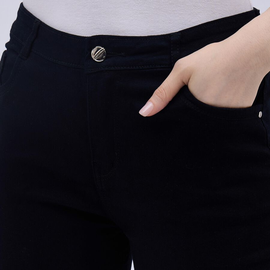 Ladies' Jeans, Black, large image number null