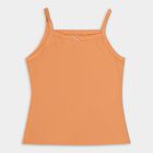 Girls' 100% Cotton Vest (Pack of 2), Peach, small image number null