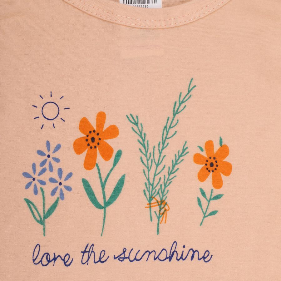 Infants' 100% Cotton Vest , Peach, large