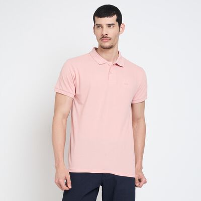 Men's Collared Half Sleeves T-Shirt