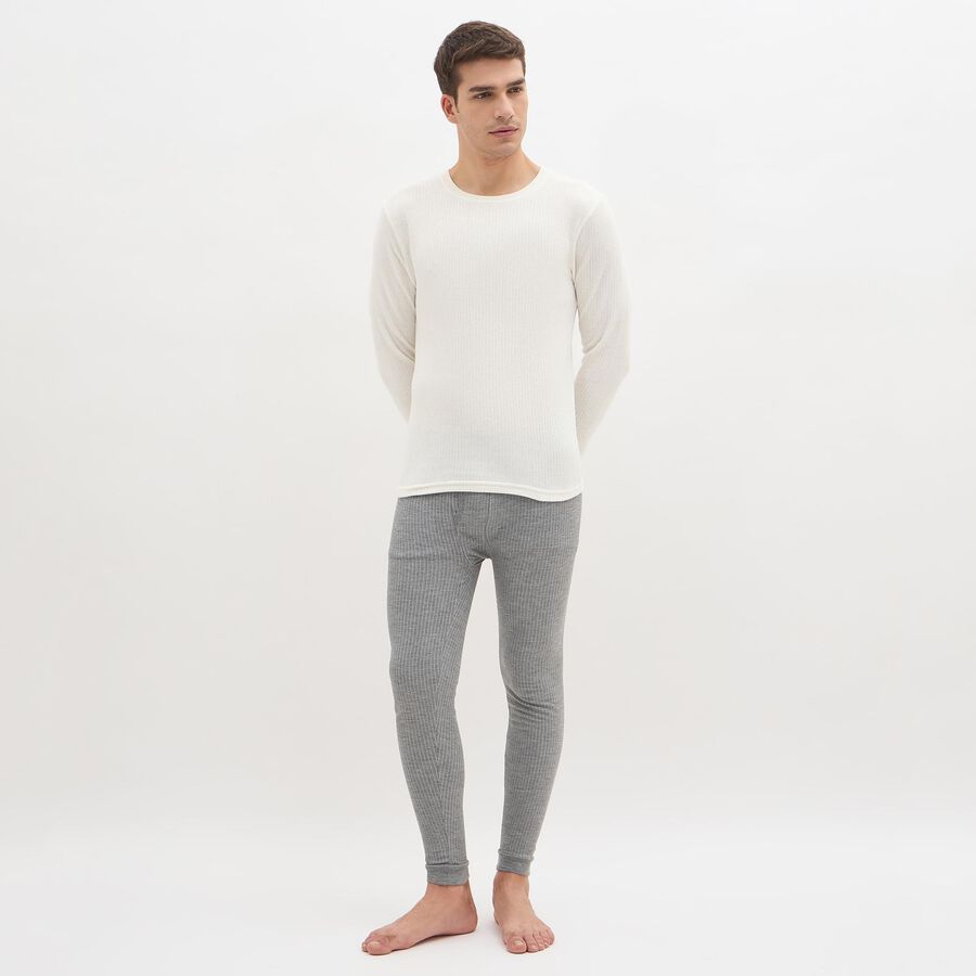 Men's Thermal Lower, मिश्रित मध्यम ग्रे, large image number null