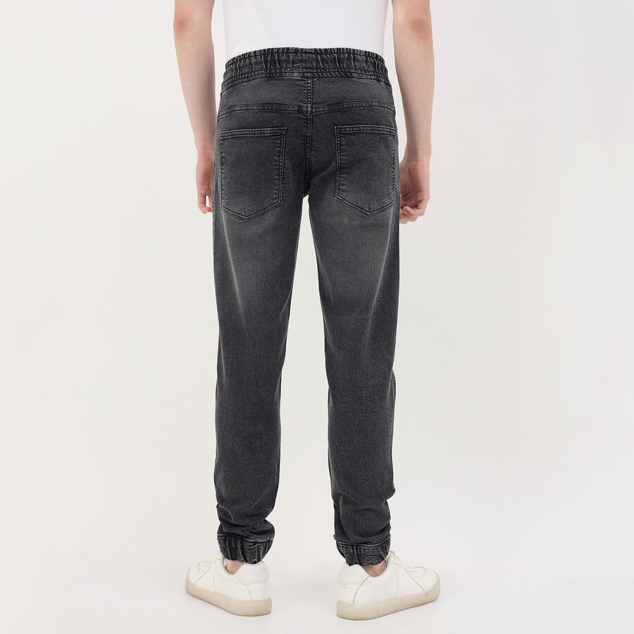 Men's Slim Fit Jeans, Dark Grey, large