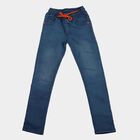 Boys' Light Blue Regular Fit Classic Jeans, हल्का नीला, small