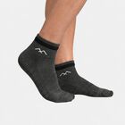 Men's Ankle Length Pack of 3 Socks ( Grey, Navy, Black ), Navy Blue, small