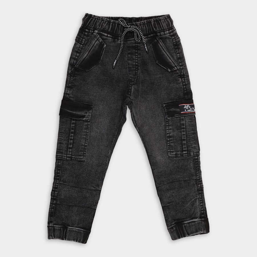 Boys' Jeans , Black, large image number null