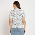 Ladies' Round Neck T-Shirt , White, small image number null