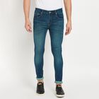 Men's Skinny Jeans, Dark Blue, small image number null