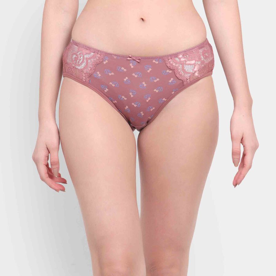 Lace Panty, गुलाबी, large image number null