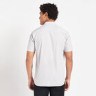 Cotton Printed Casual Shirt, Light Grey, small image number null
