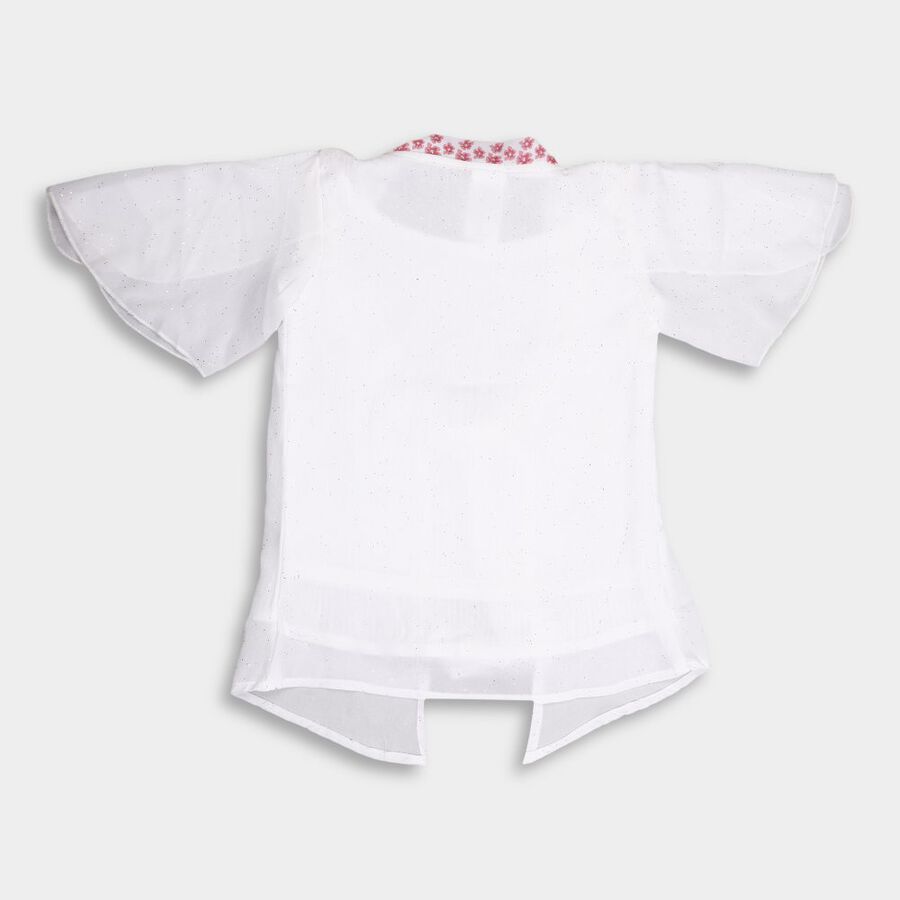 Girls' T-Shirt, Off White, large image number null