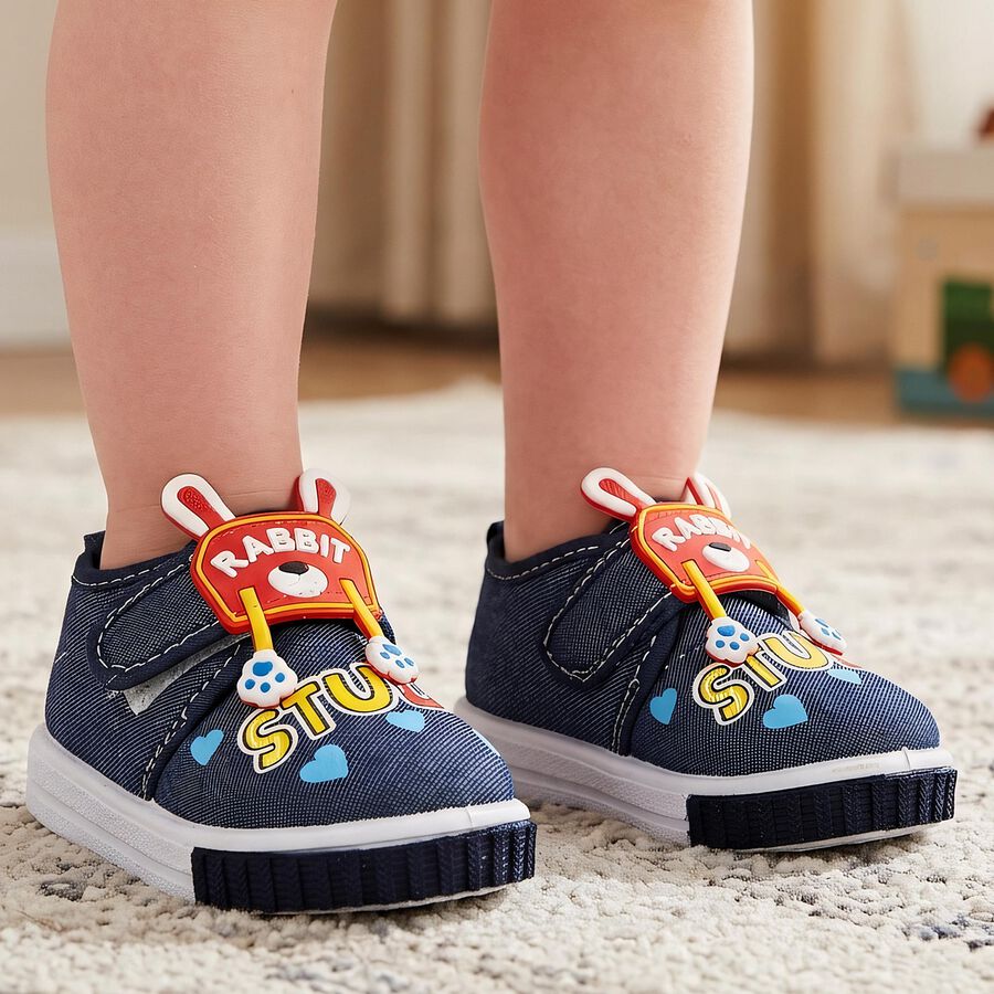Boys' Shoes, नेवी ब्लू, large
