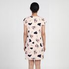 Women's Pink Nighty, हल्का गुलाबी, small