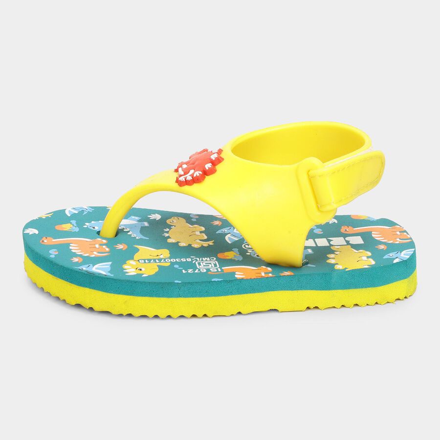 Kids' Unisex Slipper, Yellow, large image number null