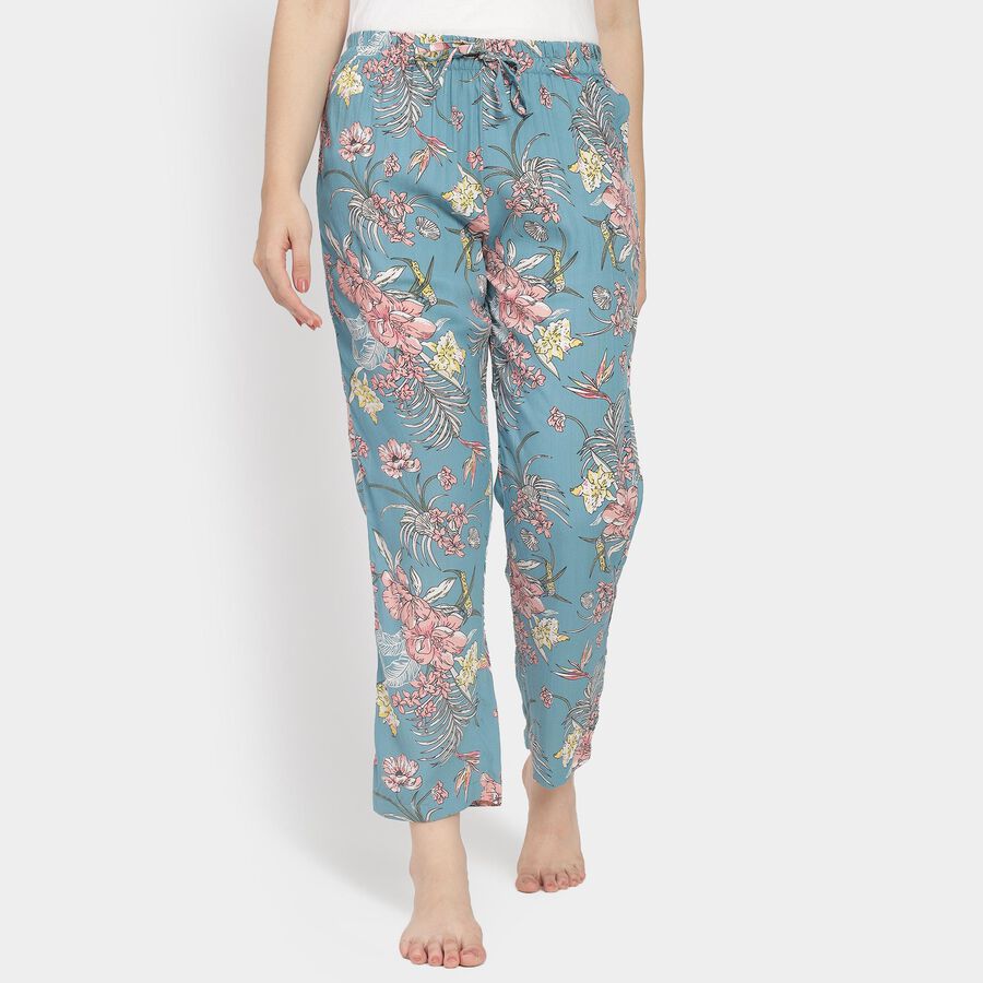 Ladies' Pyjama, मध्यम नीला, large image number null