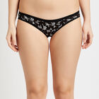 Cotton Printed Panty, Black, small image number null