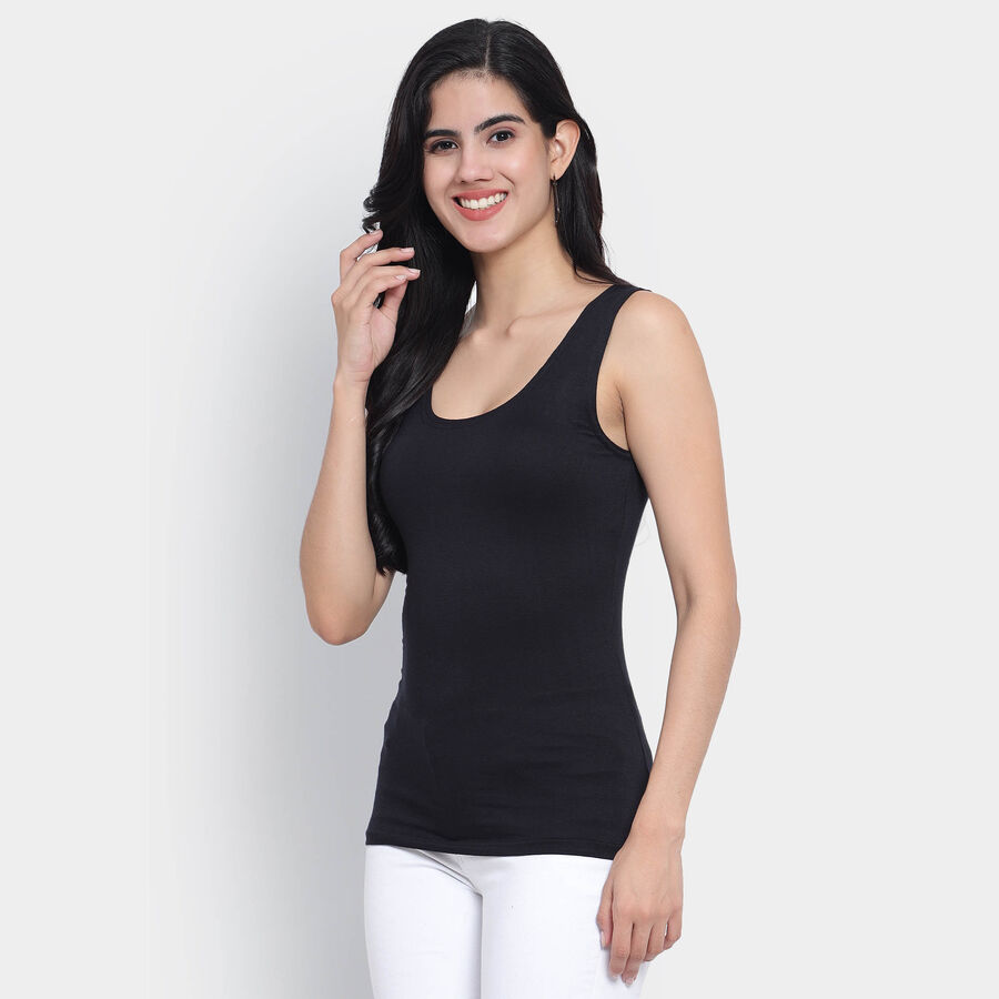 Solid Slips, Black, large image number null