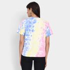 Ladies' 100% Cotton Round Neck T-Shirt , Pink, small image number null