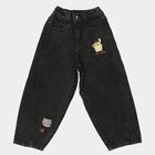 Girls' Jeans, Black, small