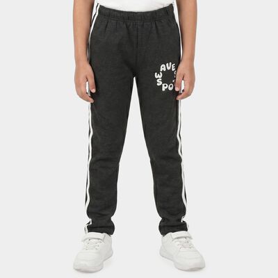 Boys' Charcoal Straight Fit Graphic Printed Pyjama
