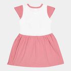 Girls Solid Frock, Light Pink, small image number null